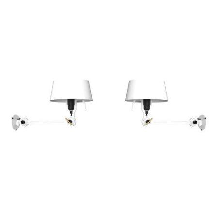 Bolt Bed Underfit Install Wandlamp Set van 2 - Wit
