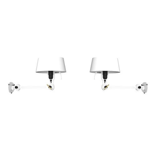 Bolt Bed Underfit Install Wandlamp Set van 2 - Wit