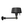Bolt Bed Underfit met stekker Mirror Wandlamp - Zwart