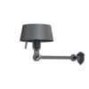 Bolt Bed Underfit met stekker Wandlamp - Donkergrijs