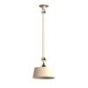 Bolt Ceiling 1 arm Underfit Plafondlamp - Creme Wit