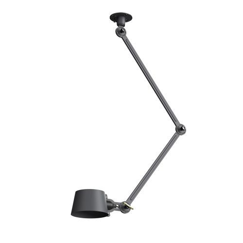Bolt Ceiling 2 arm Sidefit Plafondlamp - Donkergrijs