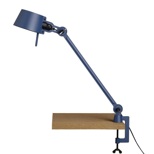 Bolt Desk 1 arm Bureaulamp met tafelklem - Blauw