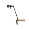 Bolt Desk 1 arm Bureaulamp met tafelklem - Zwart