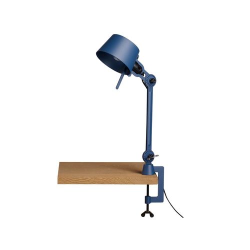 Bolt Desk 1 arm Small Bureaulamp met tafelklem - Blauw