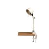 Bolt Desk 1 arm Small Bureaulamp met tafelklem - Creme