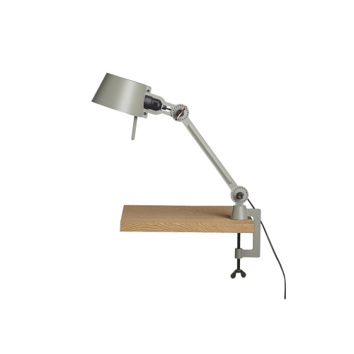 Bolt Desk 1 arm Small Bureaulamp met tafelklem - Grijs