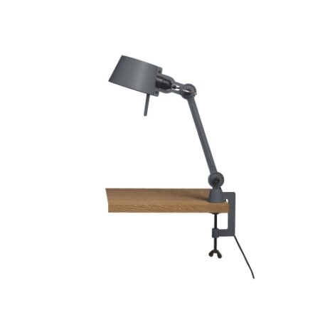 Bolt Desk 1 arm Small Bureaulamp met tafelklem - Grijs