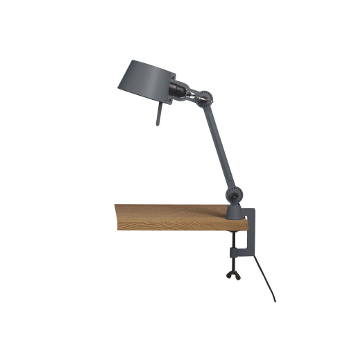 Bolt Desk 1 arm Small Bureaulamp met tafelklem - Grijs