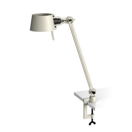 Bolt Desk 1 arm met tafelklem Tafellamp - Lichtgrijs