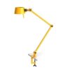 Bolt Desk 2 arm met tafelklem Tafellamp - Geel