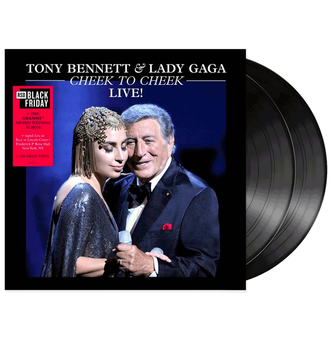 Tony Bennett & Lady Gaga - Cheek to Cheek Live! (Record Store Day Black Friday 2022) | 22% korting (LP) | Fiftiesstore