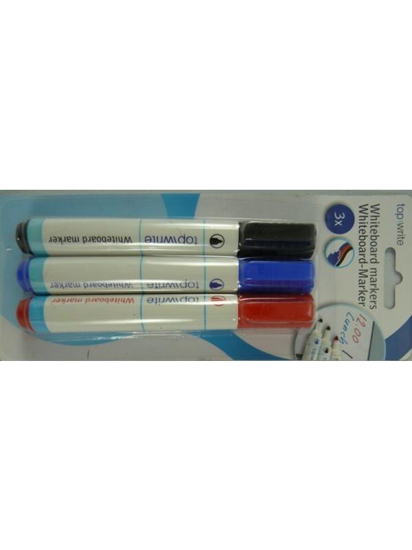 Top Write Whiteboard markers 3 delig | TOPWRITE