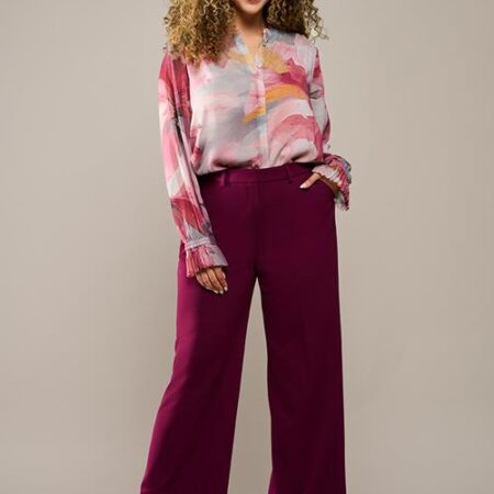 Torya Broek Dark Berry Maxi