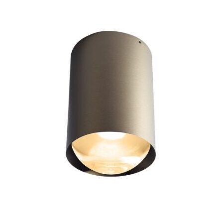 Bily 16 up Plafondlamp - Brons frame - Gouden ring