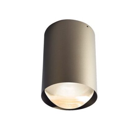 Bily 16 up Plafondlamp - Bronzen frame - Zilveren ring