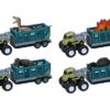 Truck met aanhanger en dino 26x9x9cm | Eddy Toys