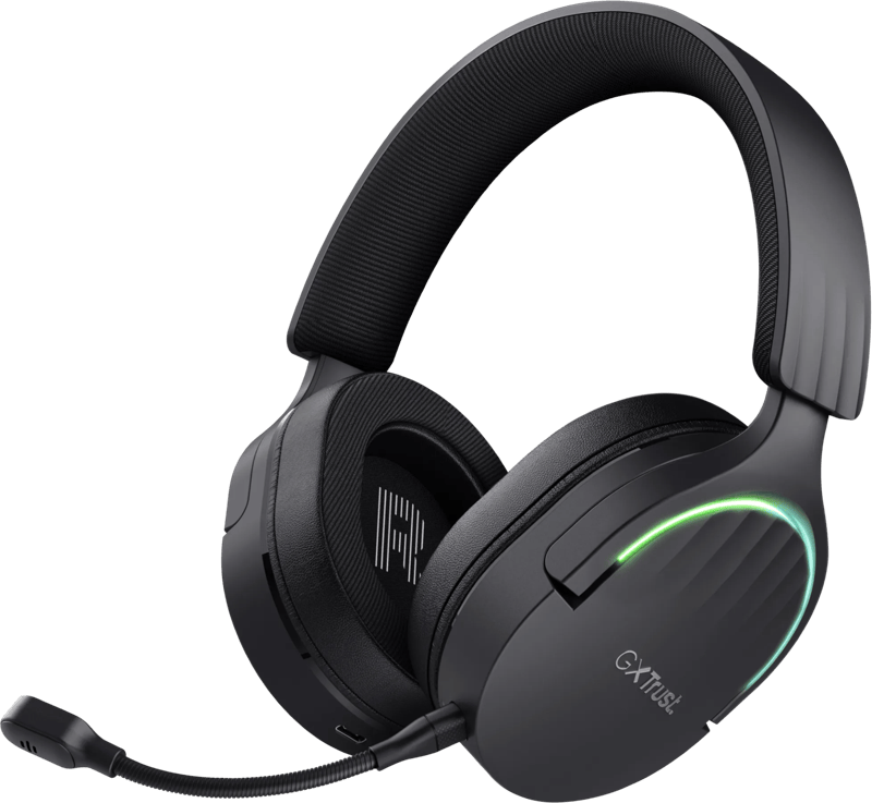 Trust Fayzo GXT491 Draadloze PC/PlayStation headset Zwart