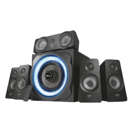 Trust GXT 658 Tytan 5.1 Surround Speaker Set - Gaming PC speaker Zwart | Trust