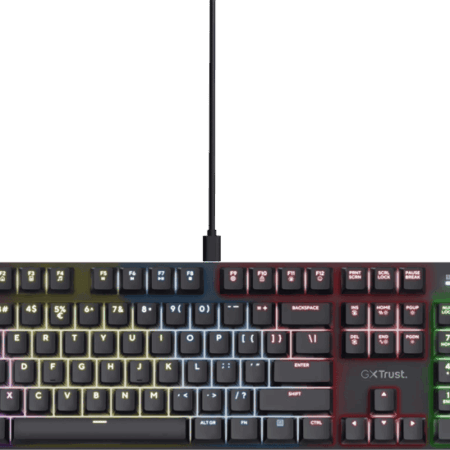 Trust GXT 871 Zora Mechanisch Gaming Toetsenbord Qwerty