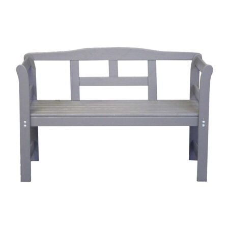Tuinbank FSC grenen hout 113x40x75cm gri | SenS