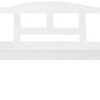 Tuinbank FSC grenen hout 113x40x75cm wit | SenS
