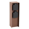 Tuinstopcontact Charge 2 corten dubbel buitenstopcontact