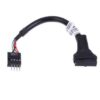 USB 3.0 19-pin - USB 2.0 9-pin F/M