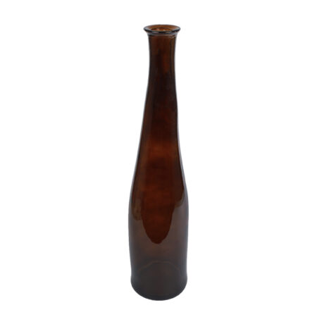 Vaas "Blues" bruin glas
