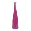 Vaas Blues glossy fuchsia glas 18x18x80cm