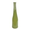 Vaas Blues glossy groen glas 18x18x80cm