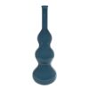 Vaas Bollo XXL glossy staalblauw glas 33x33x100cm