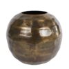 Vaas Daphne S antiek goud metaal 20x20x20cm