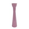 Vaas Florero glossy roze glas 9x9x30cm