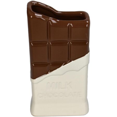 Vaas Melk Chocolade aardewerk H20cm | Kersten