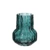 Vaas Morgan glas Ø14 h.18 cm groen | Ideas 4 Seasons