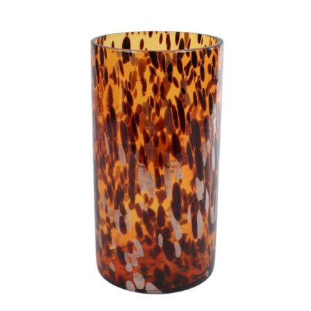 Vaas Neva L bruin/goud recht glas