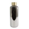 Vaas Sanne L zilver glas 10x10x36cm