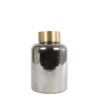 Vaas Sanne S zilver glas 12x12x19cm