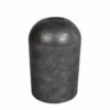 Vaas "Ted" L zwart glas 10x10x16cm