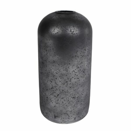 Vaas "Ted" XL zwart glas 11x11x22