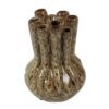 Vaas bruin aardewerk H14x20cm | Countryfield