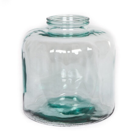Vaas glas Frances brede opening dia35x36cm helder