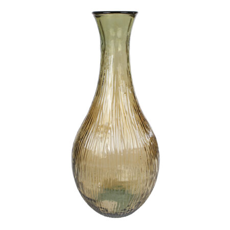 Vaas glas Grande messing