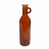 Vaas glas 'Rioja' met oor 15x50cm roest
