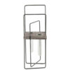 Vaas m/2 oog Robin grijs - l13b13h33cm