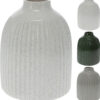 Vaas porselein met streep design hoogte