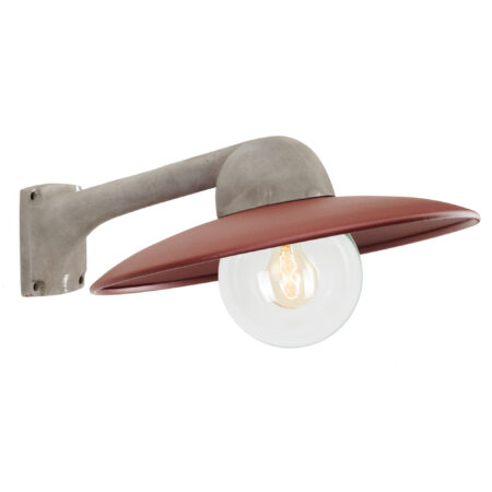 Valmont Stallamp Alu./Rood Ø31