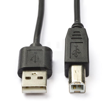 USB 2.0 A naar B kabel M/M 1m
