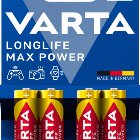 Varta Longlife Max Power AA Blister 4 stuks